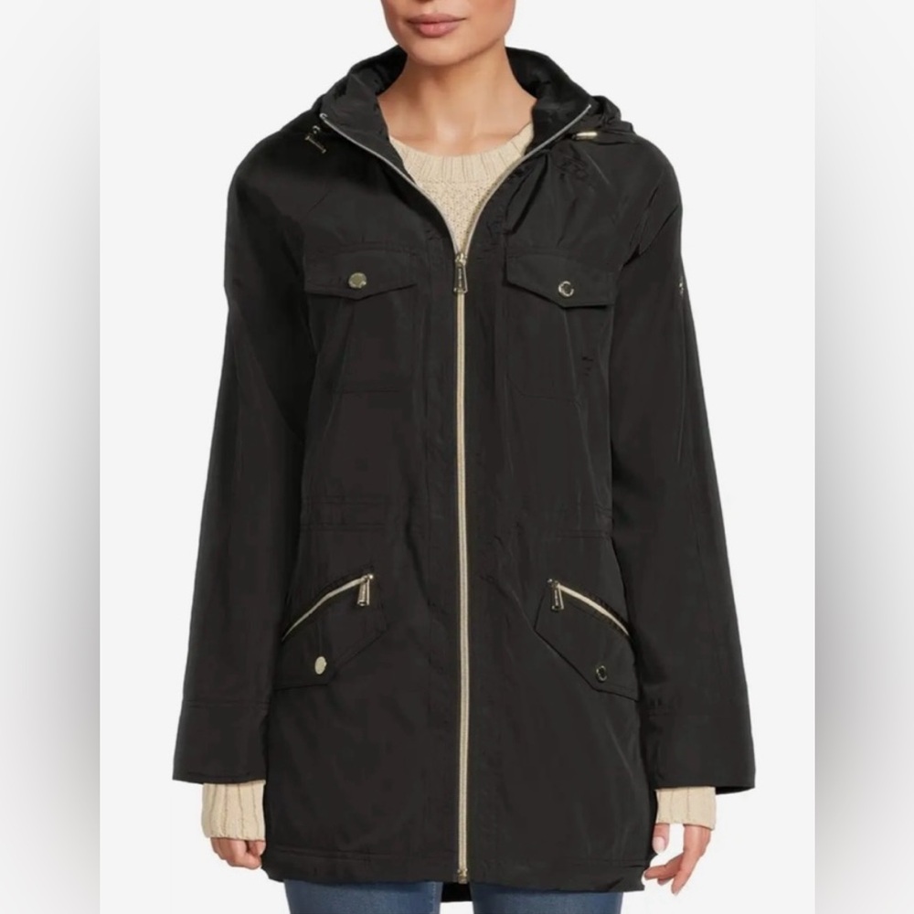 Michael Kors Women's Small
Black Utility Jacket